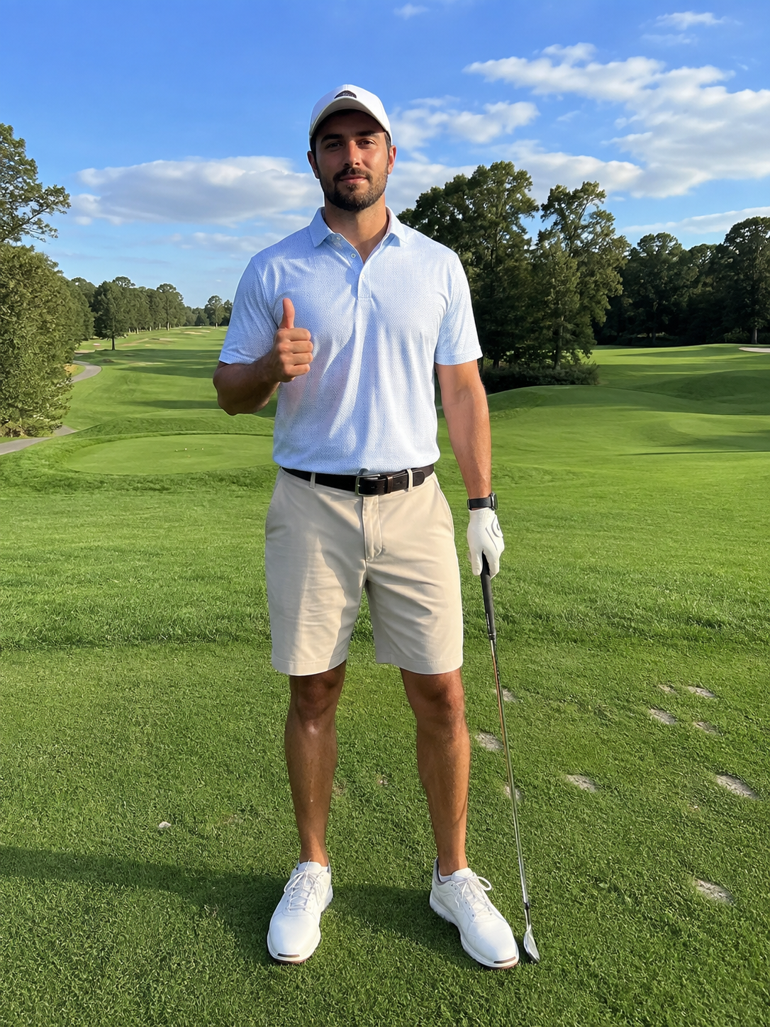Ryan on the tee box